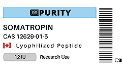 Human Growth Hormone | hGH | SOMATROPIN 12iu rDNA 191aa